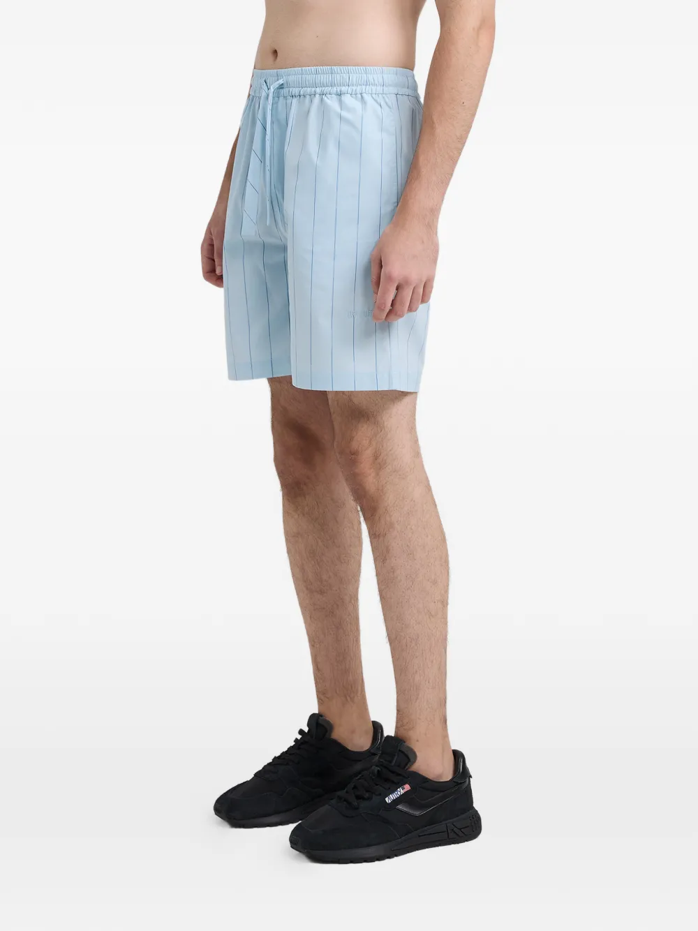  Off Duty Bermudas Reggie A Rayas - Azul 