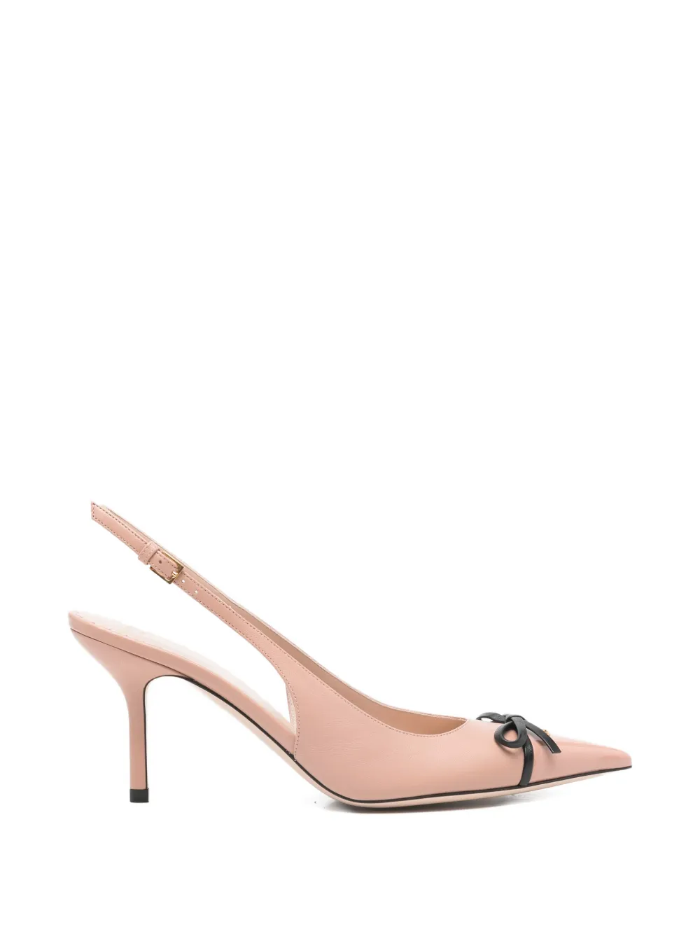Valentino Garavani bow slingback pumps Roze