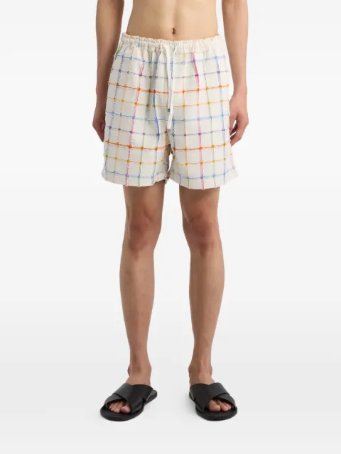 Off Duty Kid plaid shorts