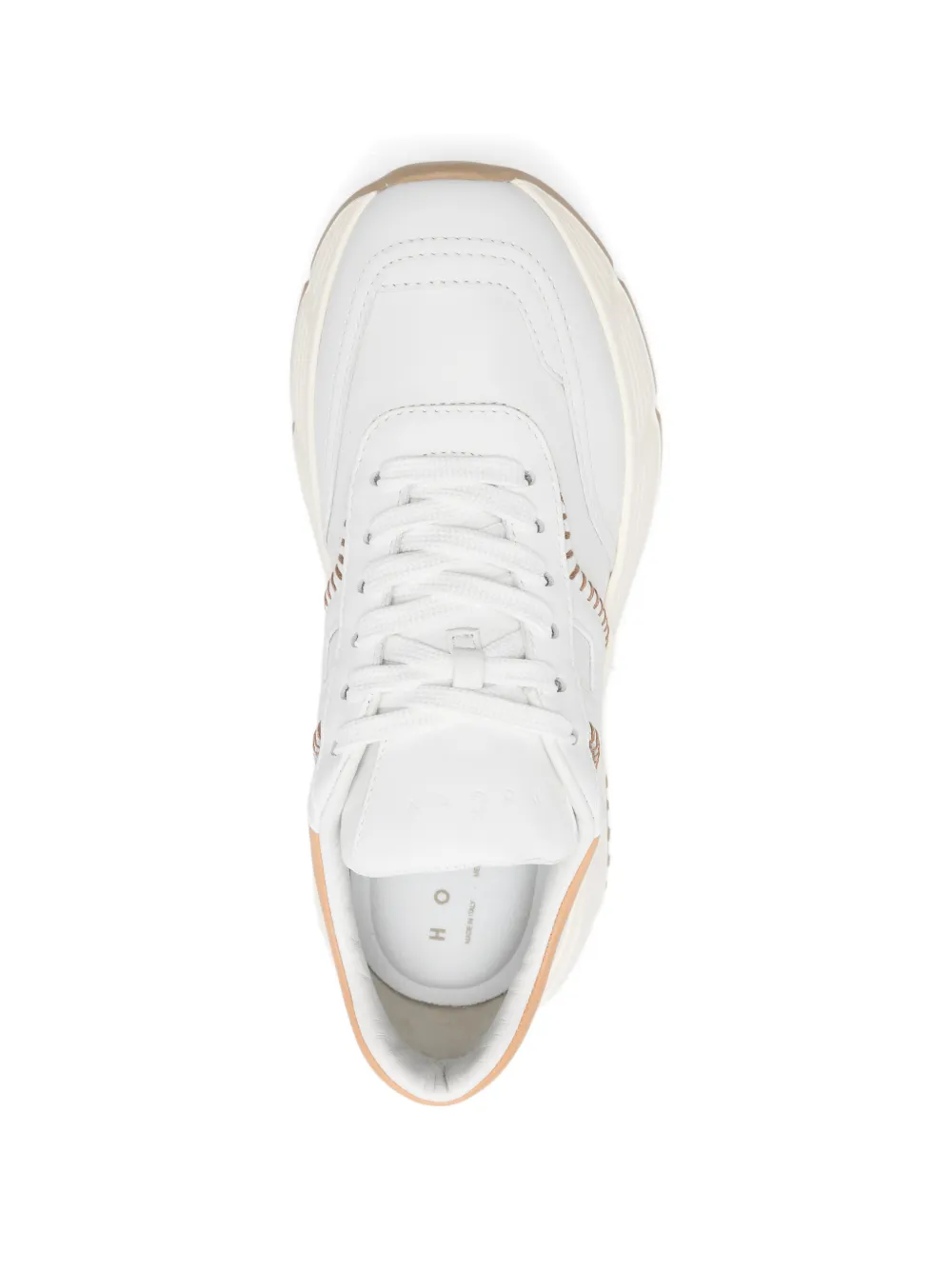Hogan Sneakers met logo-applicatie Wit