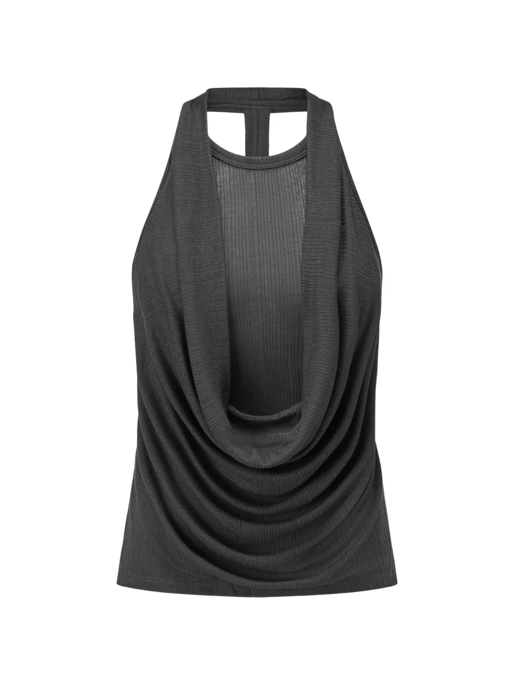 Oude Waag Threaded Halter-neck Top In Gray