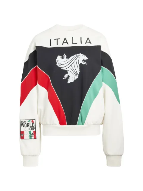 adidas Italia Coppa del Mundo graphic crew-neck sweatshirt