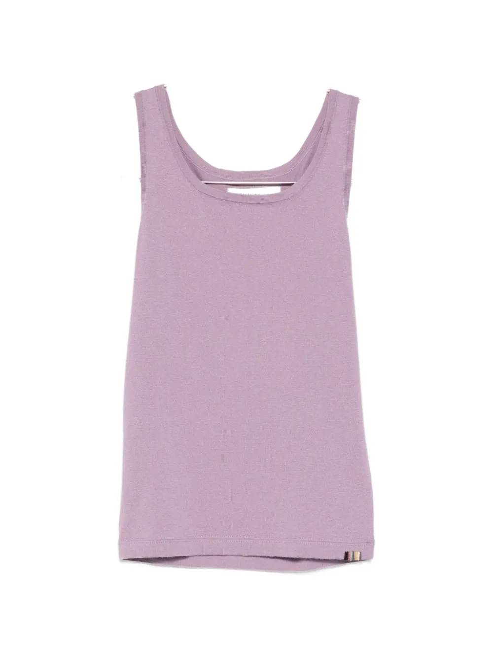extreme cashmere Nº453 Claudia scoop-neck tank top - Viola