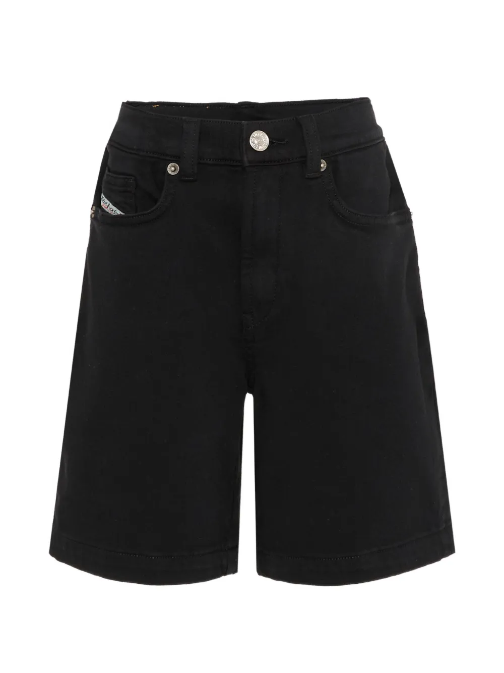 Diesel Kids belt-loop button shorts - Nero