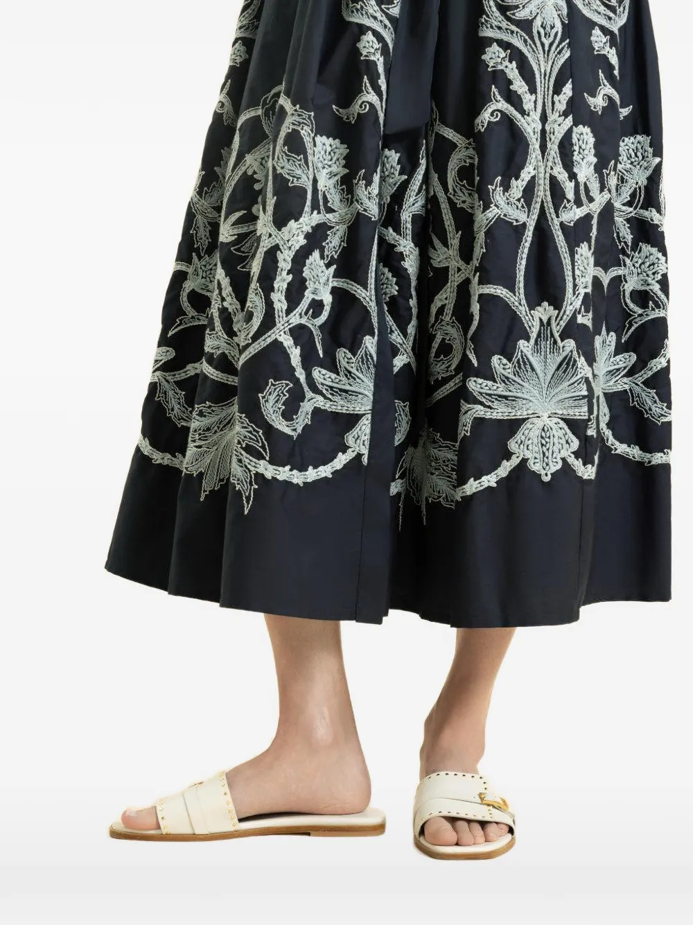 Eleventy Sandalen met gesp Wit