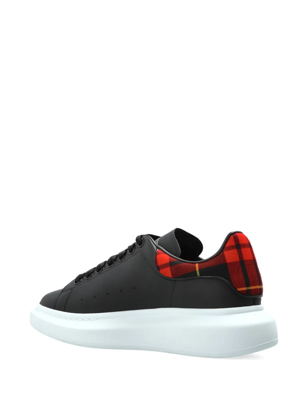 Alexander McQueen Sneakers met ronde neus Zwart