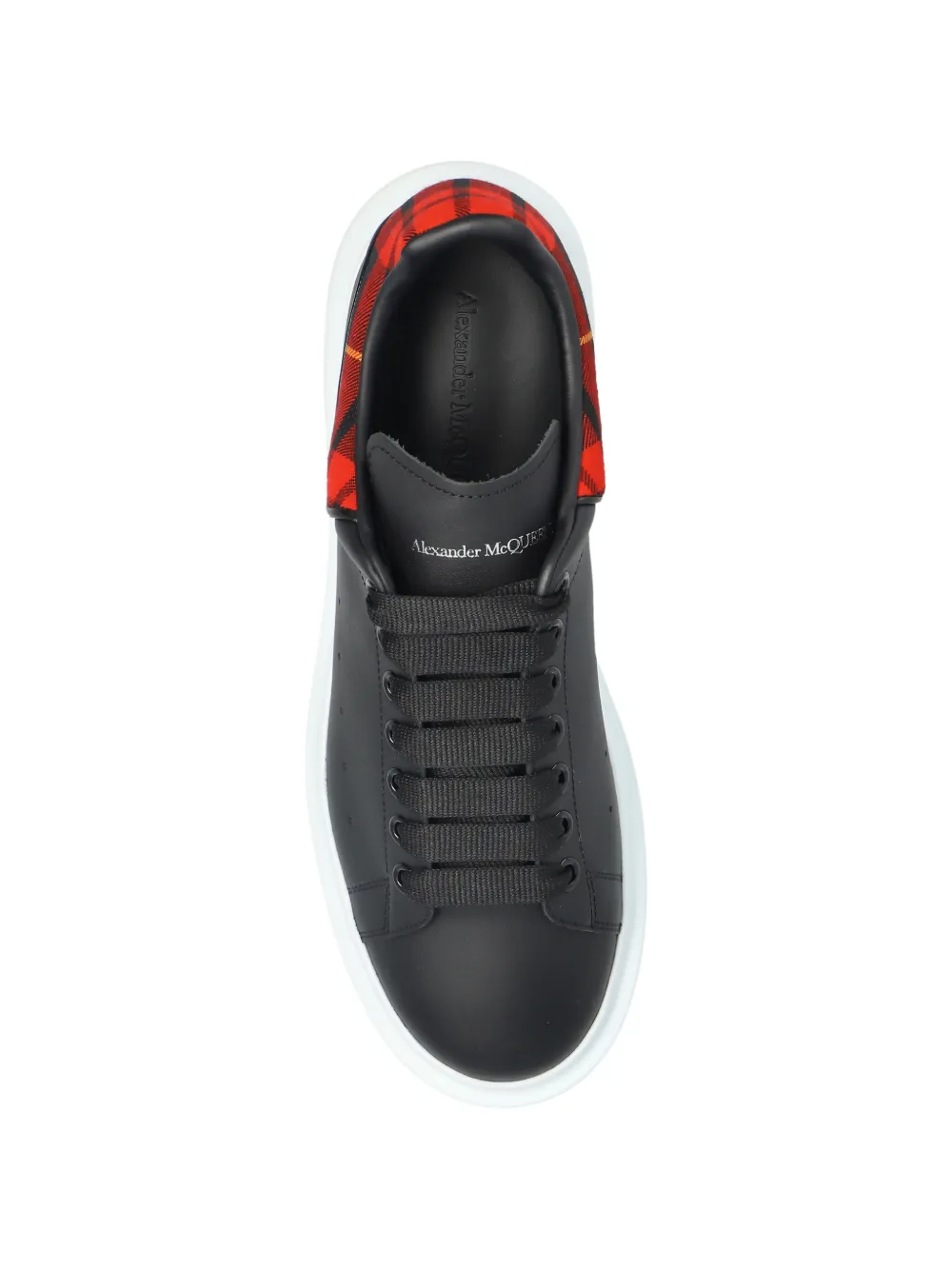 Alexander McQueen Sneakers met ronde neus Zwart