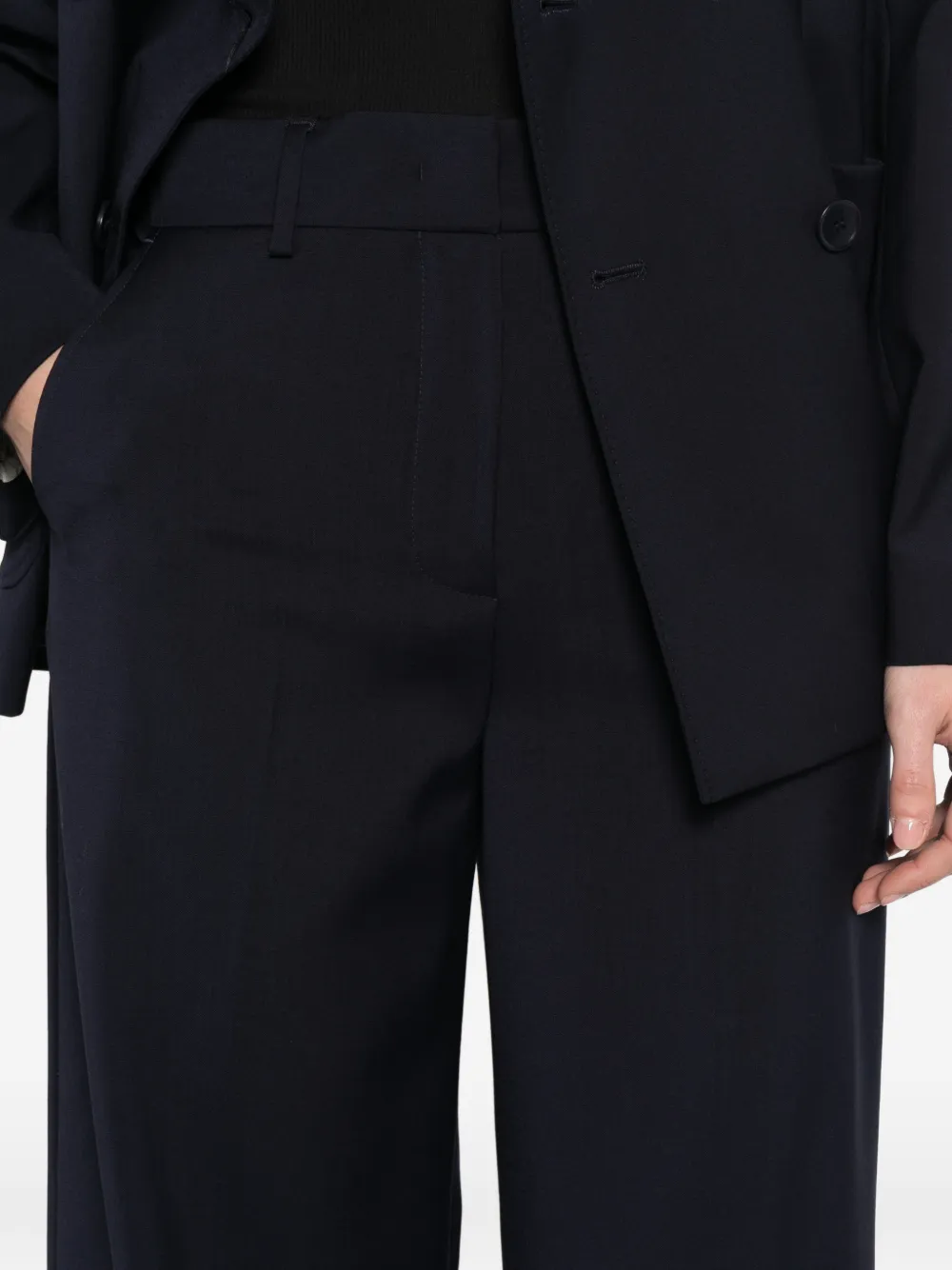 Weekend Max Mara Broek met wijde pijpen Blauw