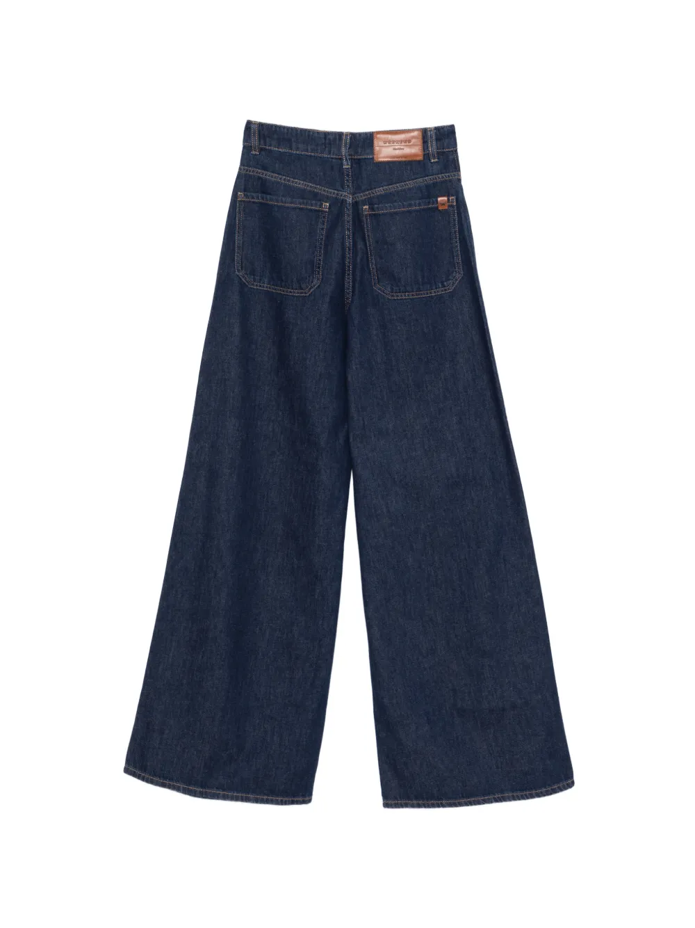 Five-Pockets Wide-Leg Jeans