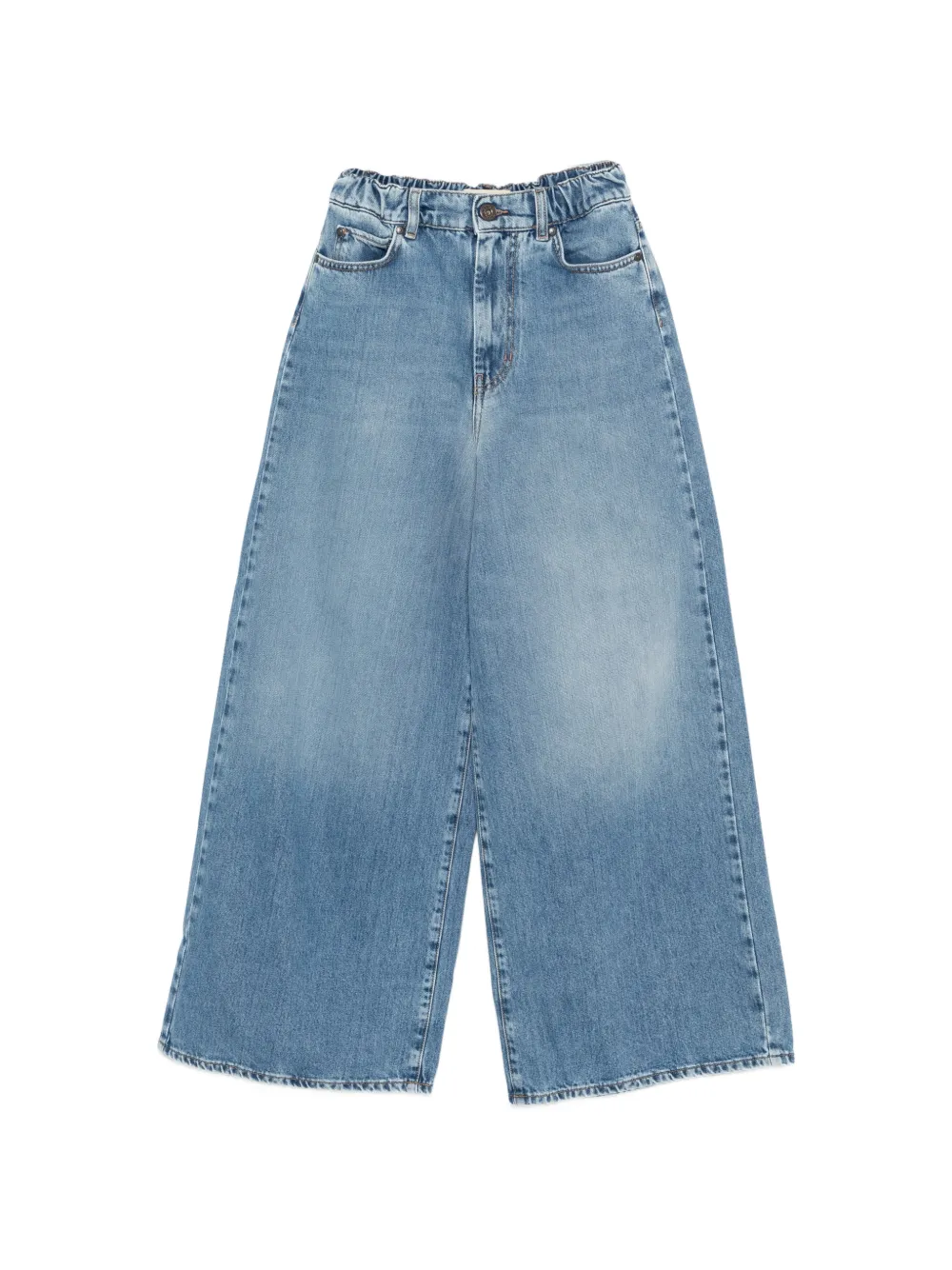 Weekend Max Mara elasticated five-pockets jeans - Blu
