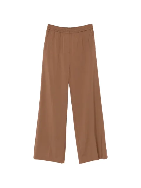 Weekend Max Mara pantalon ample à taille élastiquée