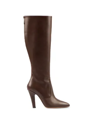 Gianvito Rossi レザーブーツ | ブラウン | FARFETCH JP