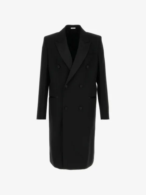 Alexander McQueen abrigo con doble botonadura