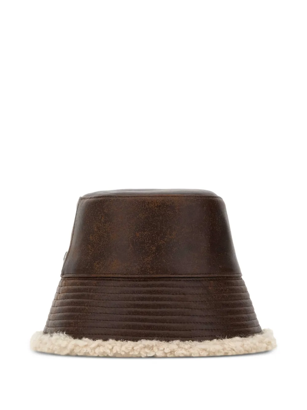 Stella McCartney Vissershoed met logo Bruin
