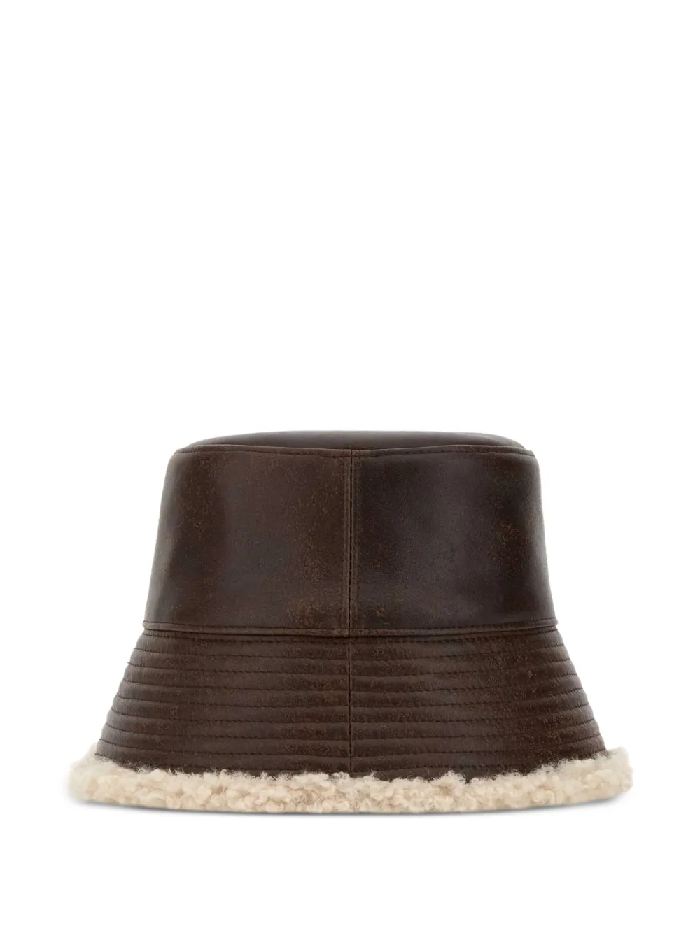 Stella McCartney Vissershoed met logo Bruin