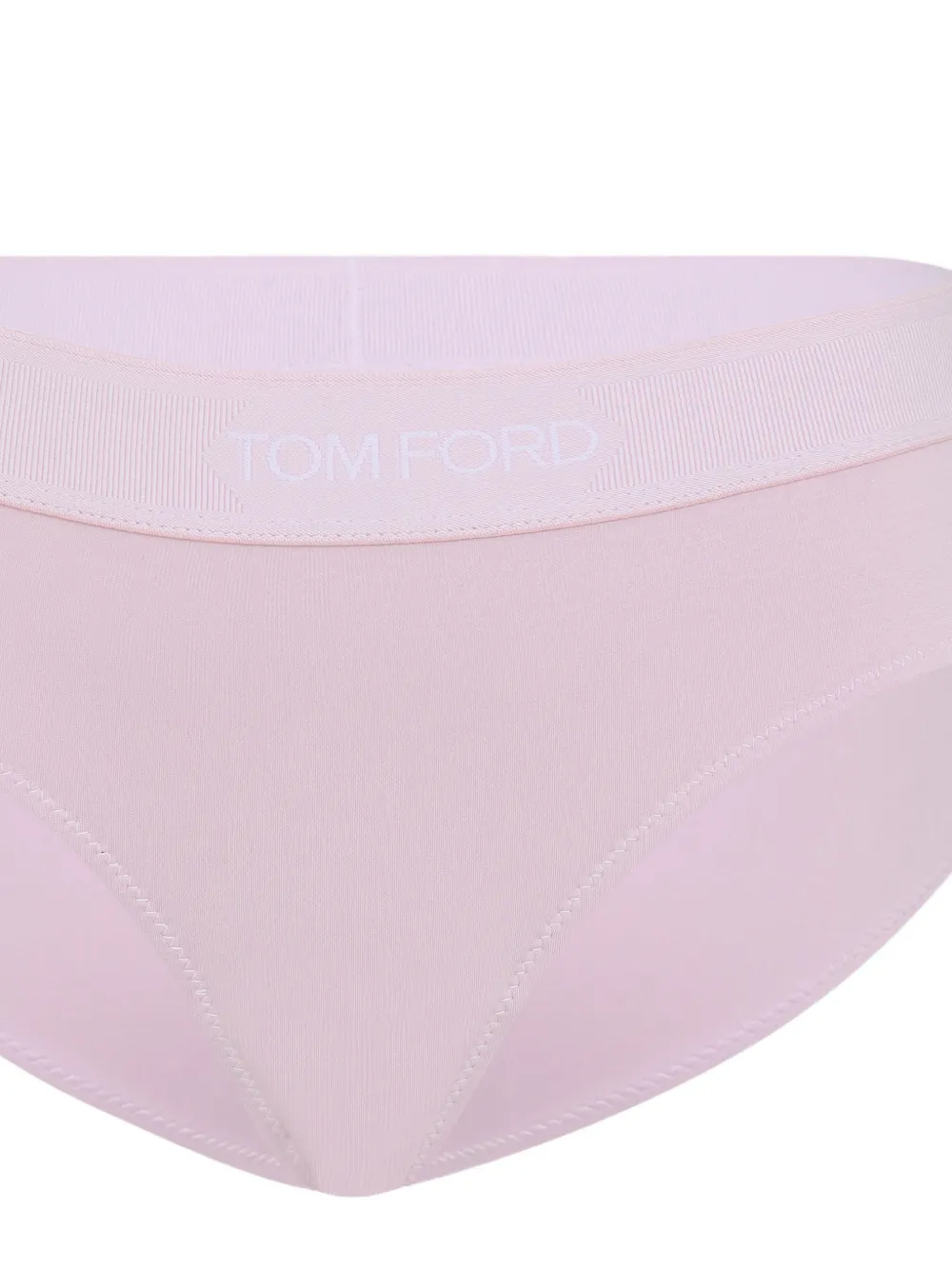 TOM FORD Slip met logo tailleband Roze