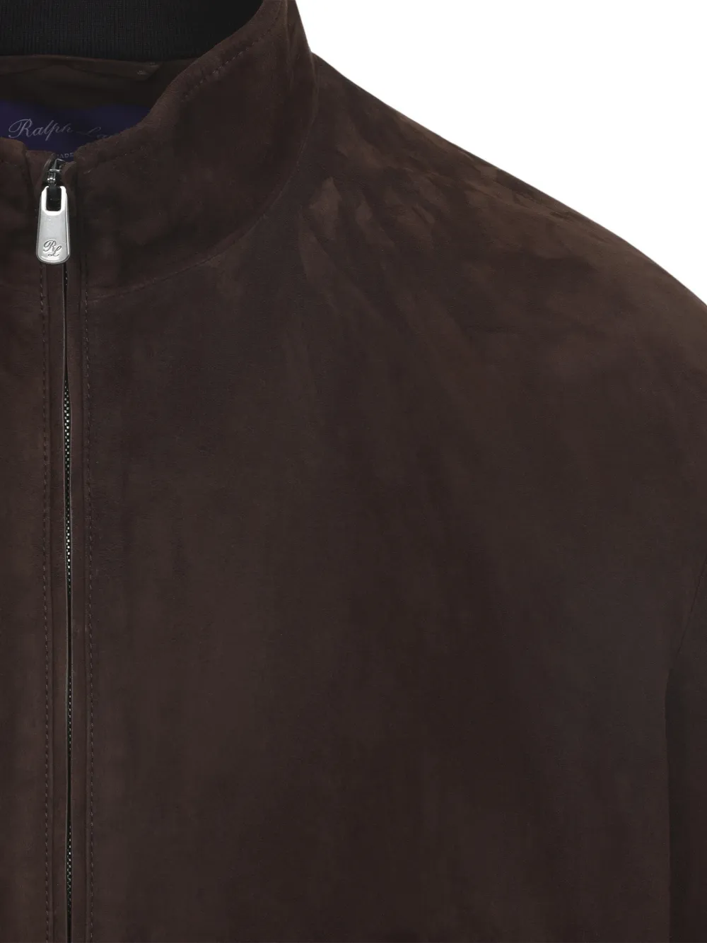 Zip Lamb Skin Jacket