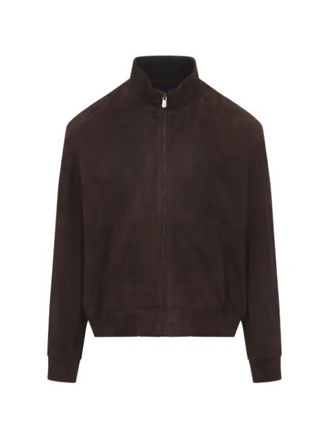 Ralph Lauren Purple Label zip lamb skin jacket