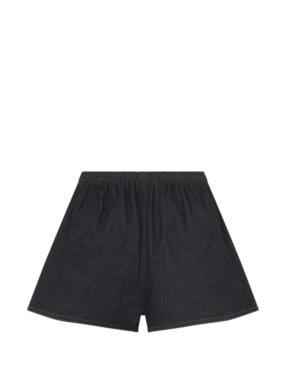  Jacquemus Pleated Cotton Shorts - Blue 