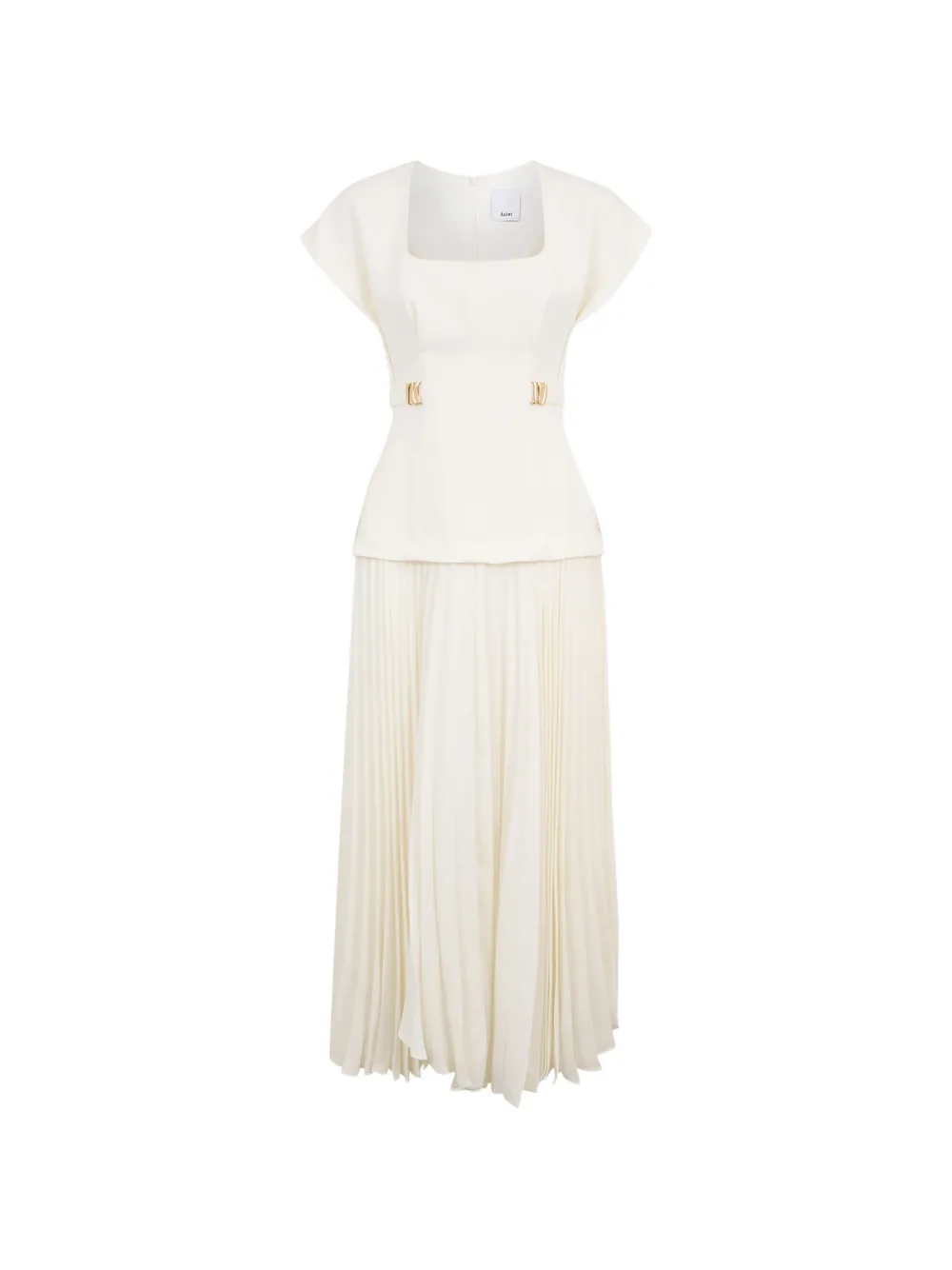 Acler Abito lungo Bollow con scollo quadrato - Toni neutri