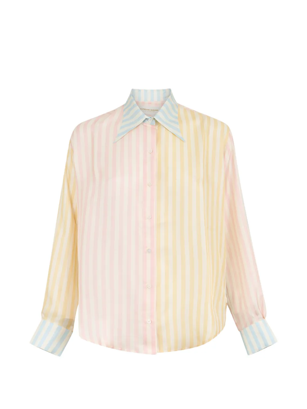 La Prestic Ouiston Brooks Striped Shirt In Pink