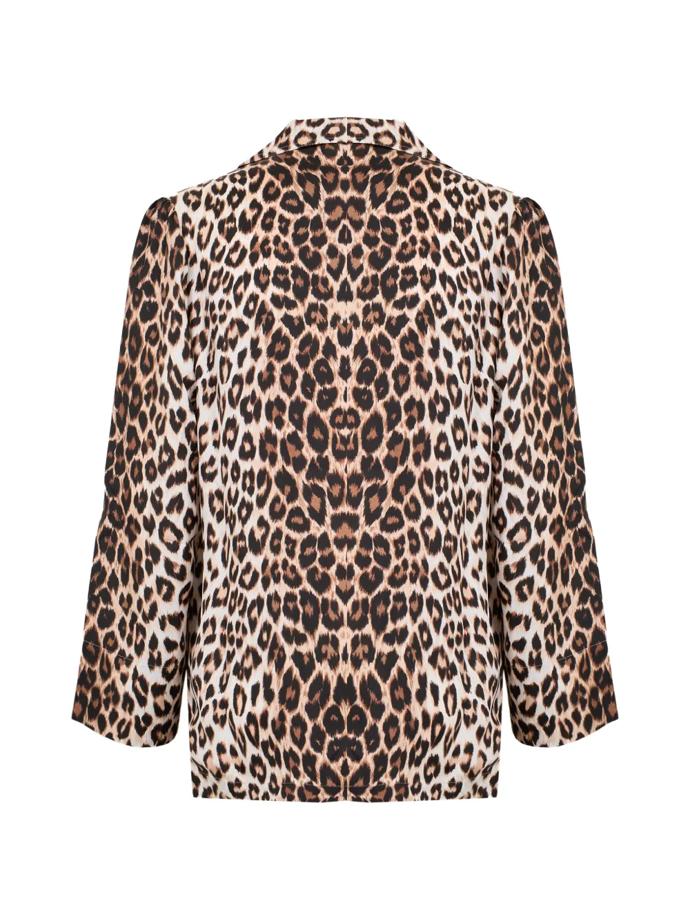 La Prestic Ouiston Blazer met panterprint Bruin