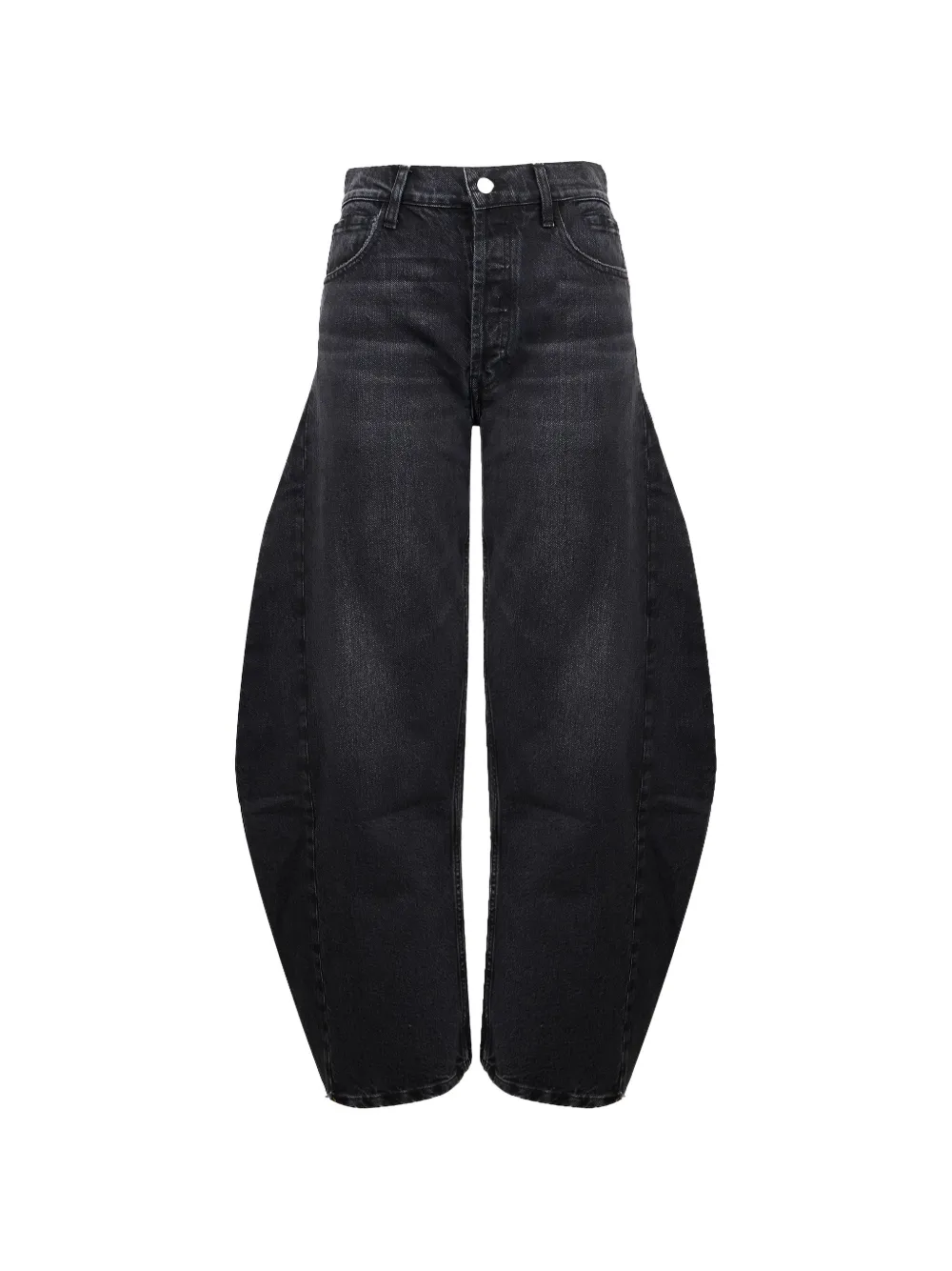 A.W.A.K.E. Mode Jeans con effetto schiarito - Nero