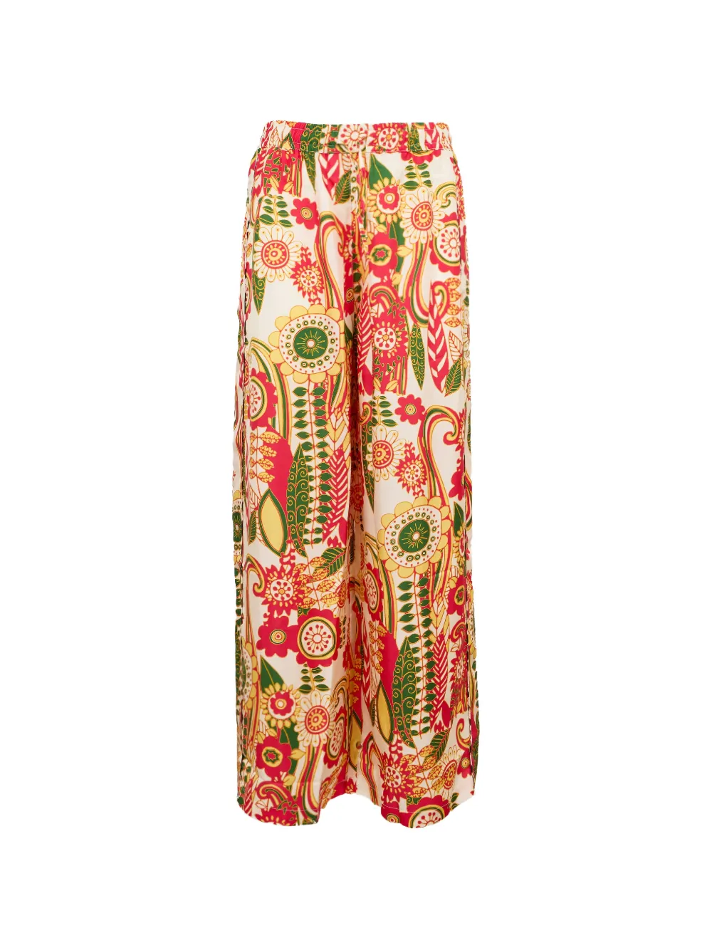 La Prestic Ouiston Giudecca Floral Trousers In Multi