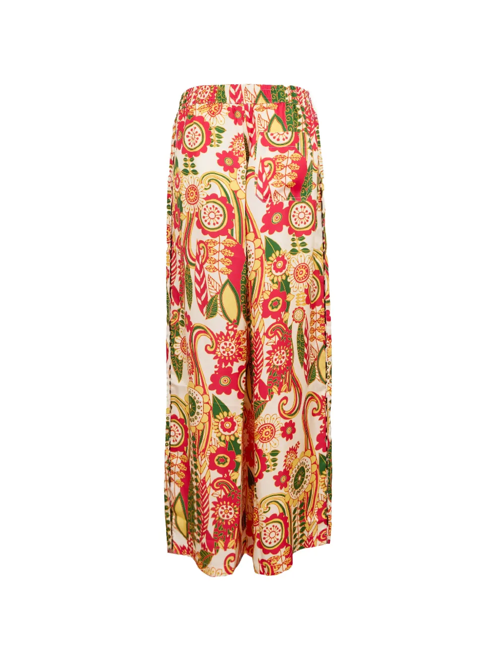 La Prestic Ouiston Giudecca broek met bloemenprint Roze