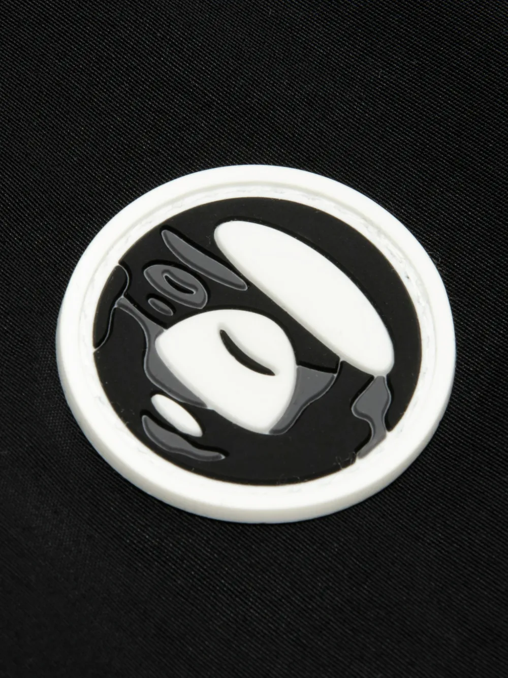 AAPE BY *A BATHING APE Jack met logo Zwart