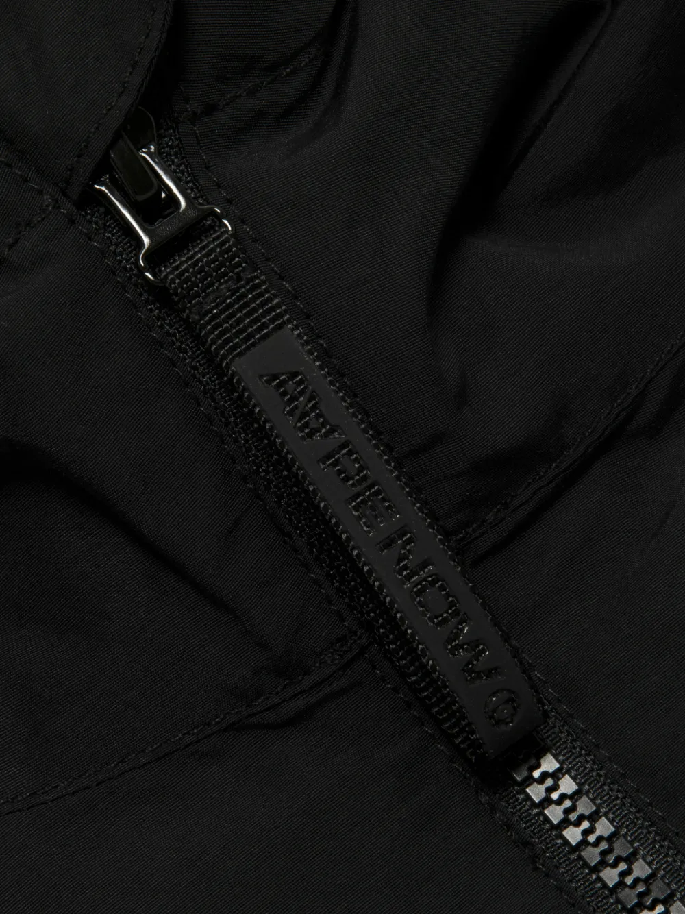  Aape By *a Bathing Ape® Logo Hooded Jacket - Black 