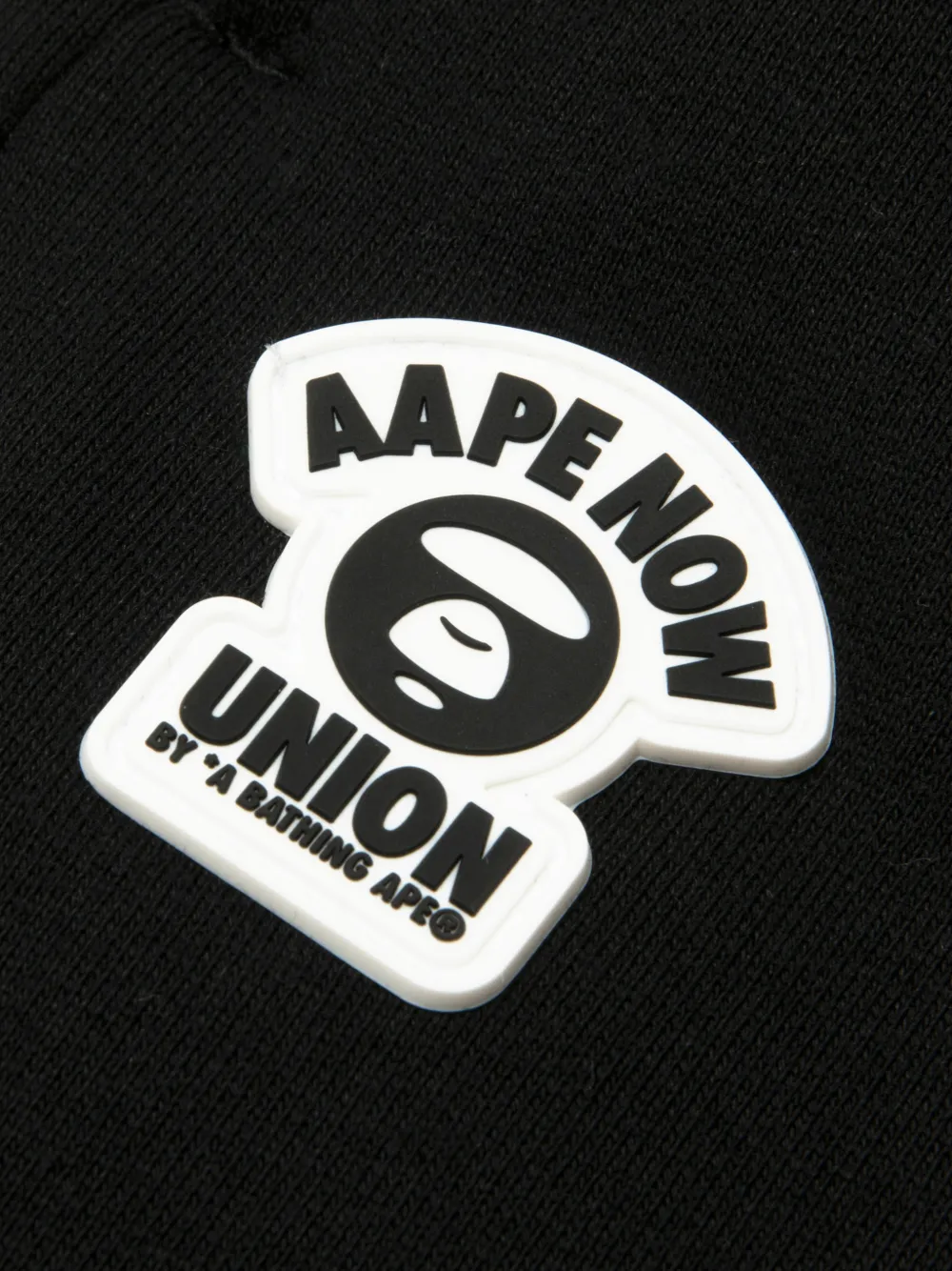AAPE BY *A BATHING APE Trainingsbroek met camouflagezak Zwart
