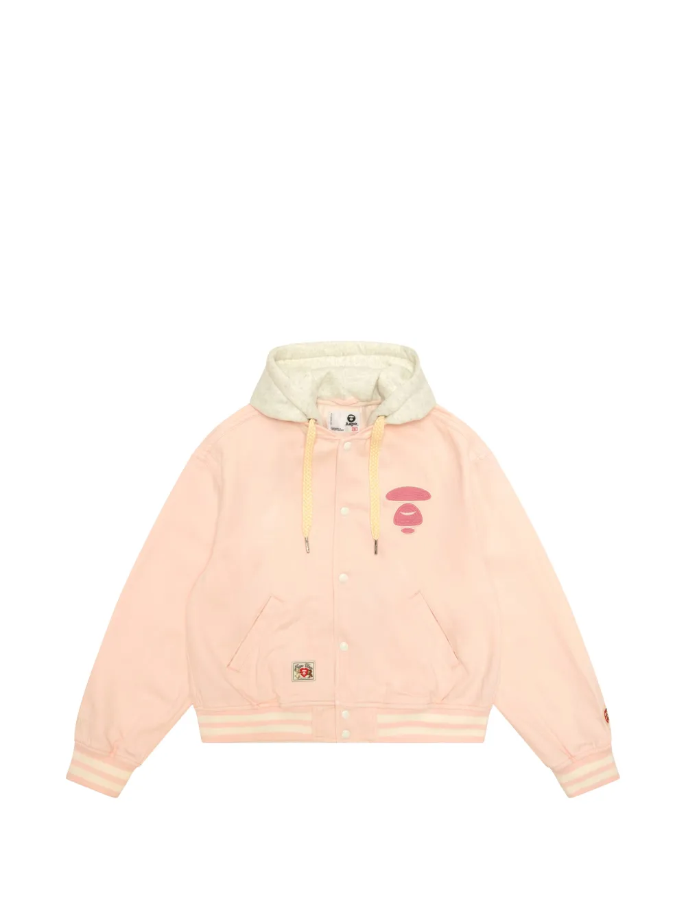 AAPE BY *A BATHING APE® hooded graphic jacket - Rosa