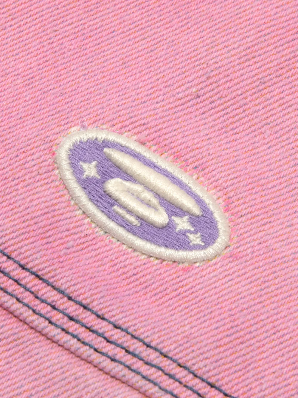 AAPE BY *A BATHING APE Jack met capuchon en dip-dye print Roze