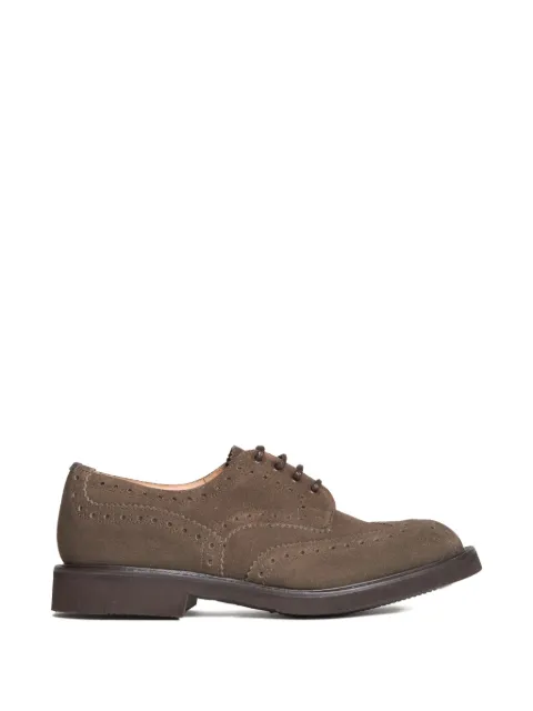 Tricker's Bourton suede derby brogues