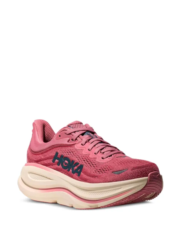 美品✨️ HOKA ピンク ボンダイ BONDI9 ホカオネオネ ランニング HOKA Bondi 9 スニーカー | ピンク | FARFETCH JP