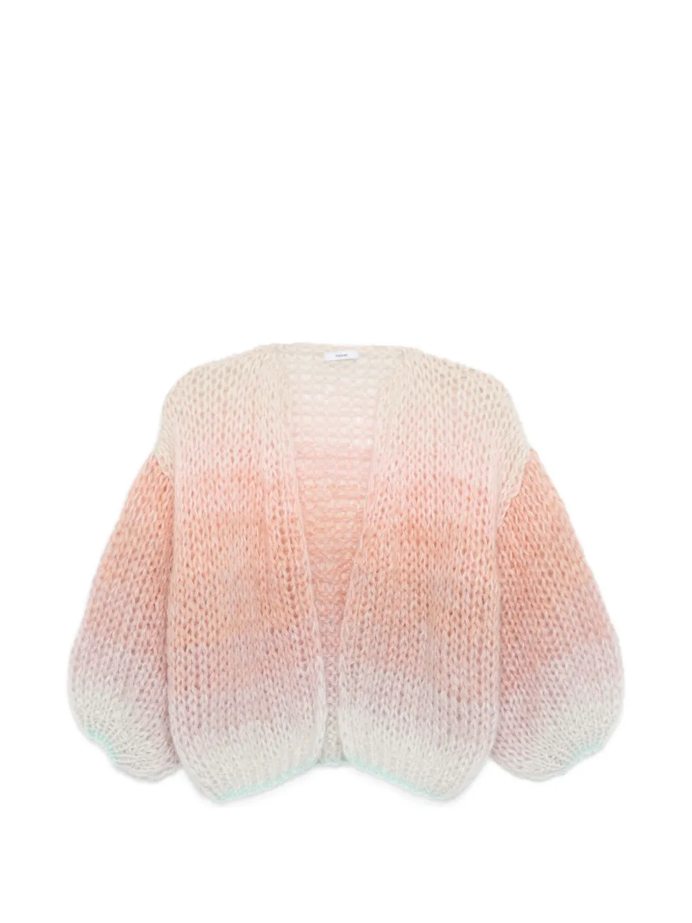 Maiami Cardigan con maniche a palloncino - Rosa