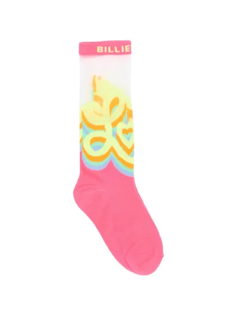 Billieblush logo-detail socks