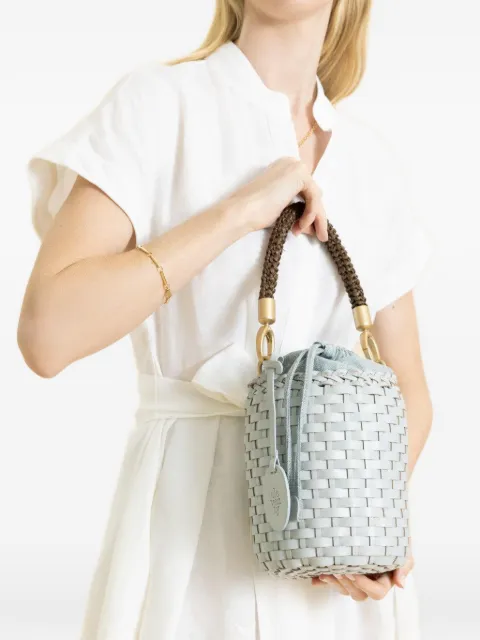 Eleventy bolsa bucket con asas en el tope