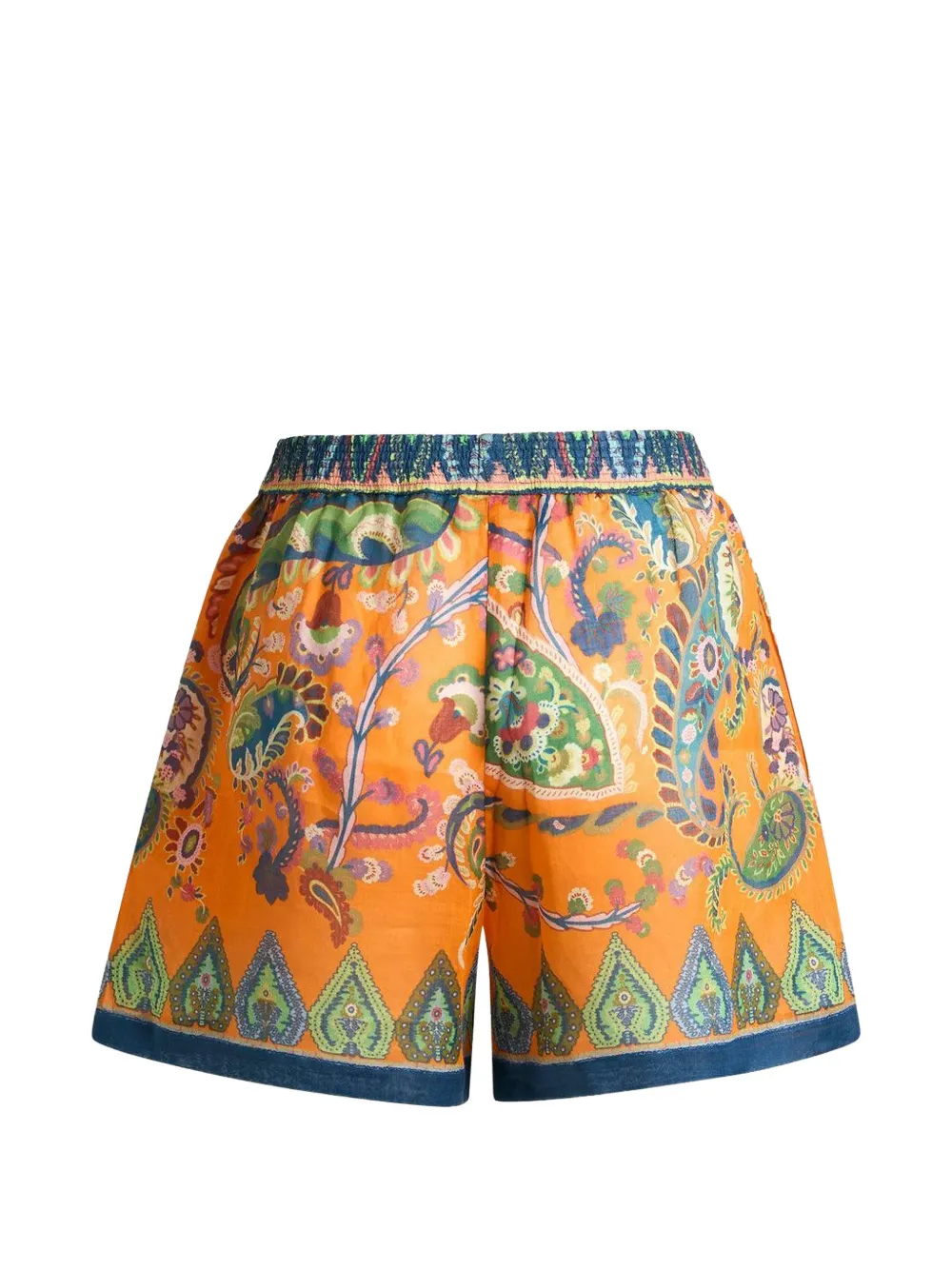 ETRO Shorts met trekkoord Oranje