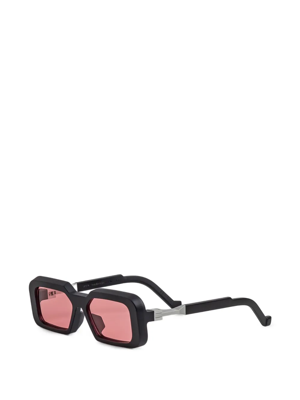 VAVA Eyewear WL0051 zonnebril met rechthoekig montuur Zwart