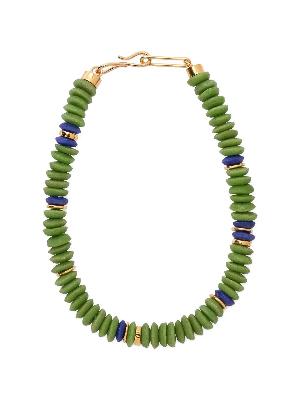 Lizzie Fortunato Pistachio Laguna beaded necklace - Verde