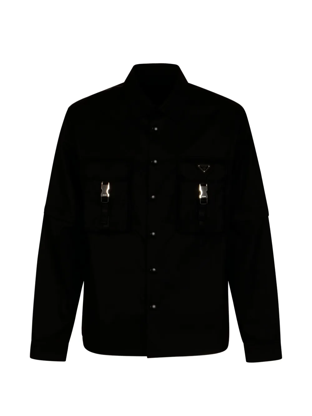 Prada Hemd mit Schnallentasche - Schwarz