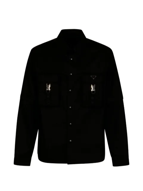 Prada buckled pocket shirt