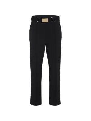 Just Cavalli レオパード パンツ | ブラック | FARFETCH JP