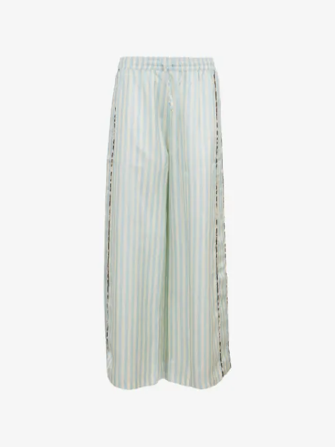 La Prestic Ouiston Giudecca striped-trim trousers