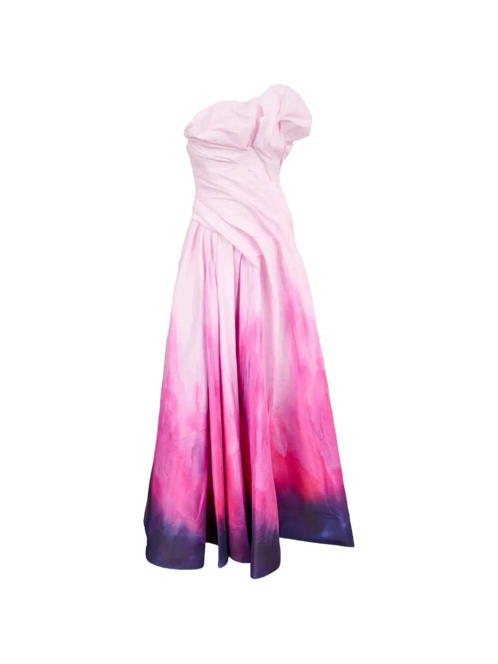 Acler Greenholm one-shoulder maxi dress - Pink