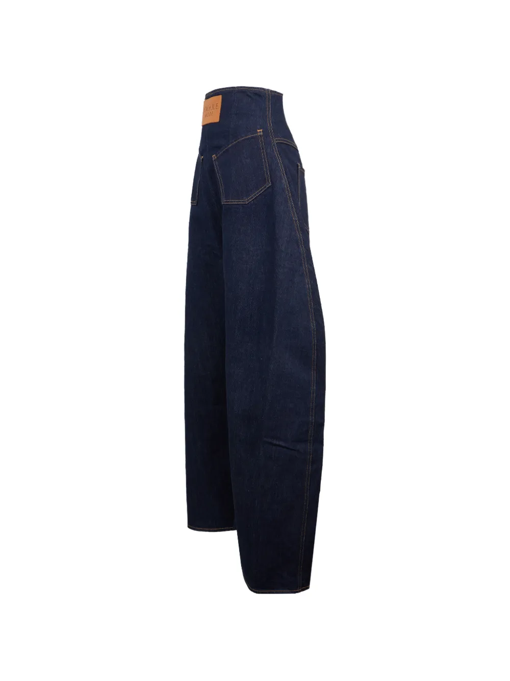  A.w.a.k.e. Mode Rounded Jeans - Blue 