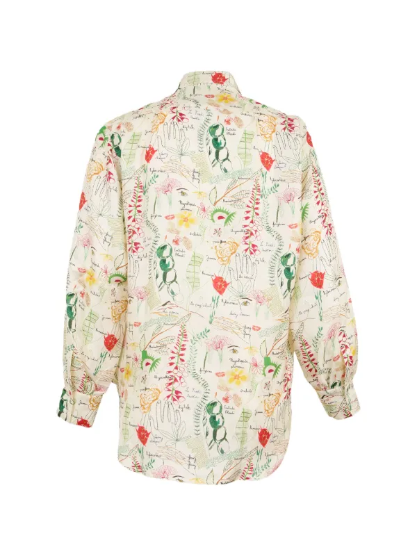 La Prestic Ouiston Lauren プリント シャツ | ニュートラル | FARFETCH JP