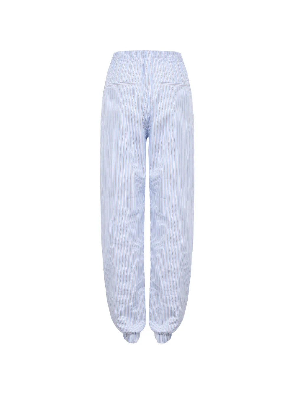 The Attico Gestreepte broek Blauw